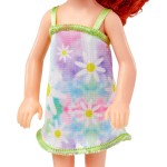Mattel Barbie Chelsea Doll, Small Doll Wearing Removable Floral Dress And Shoes With Red Hair Blue Eyes DWJ33 / HNY56 1947351533