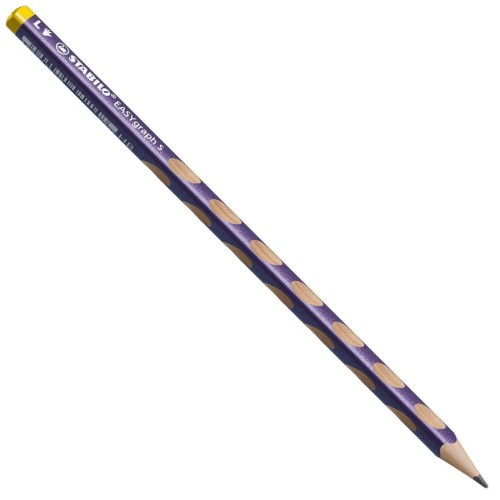 STABILO Easygraph Μολύβι  HB 2.2 Mm Για Αριστερόχειρες  Μεταλικό Βιολέ Μωβ 128325023 4006381582148