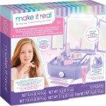 Make It Real Beauty | Deluxe Light Up Mirrored Vanity And Cosmetic Set 2532 695929025328