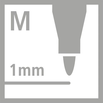 STABILO Marker Neon Blue 1Mm 128068131 4006381121064
