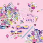 Make It Real Sticker Chic Rainbow Street Chic - 150 Decorative Stickers, Removable Shoe Decals, Includes Shoelaces 1324 69592901
