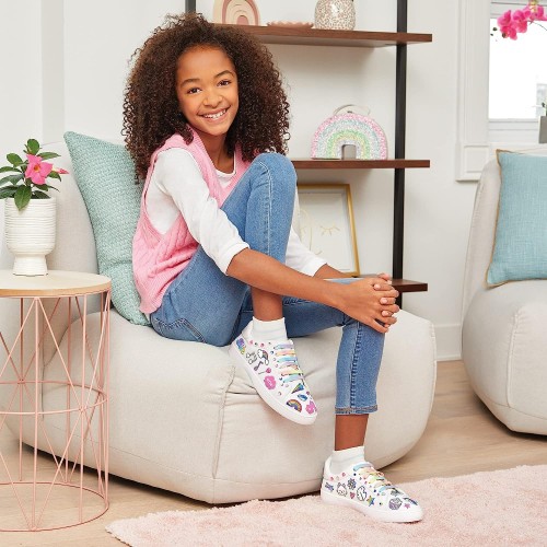 Make It Real Sticker Chic Rainbow Street Chic - 150 Decorative Stickers, Removable Shoe Decals, Includes Shoelaces 1324 69592901