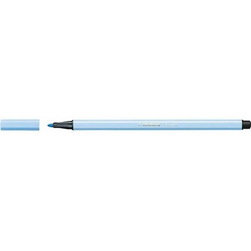STABILO Point Felt Marker 1Mm Pastel Light Blue 68/11 4006381333078