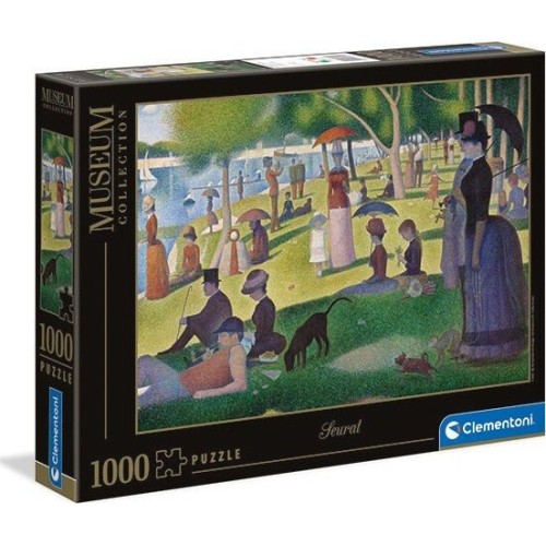 Clementoni Museum Museum Collection Seurat Sunday Afternoon On Grande Jatte 1000 Pcs Is 1260-39613 8005125396139