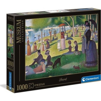 Clementoni Museum Museum Collection Seurat Sunday Afternoon On Grande Jatte 1000 Pcs Is 1260-39613 8005125396139