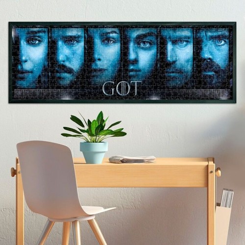Clementoni Παζλ Panorama Game Of Thrones 1000 Τμχ 1220-39590 8005125395903