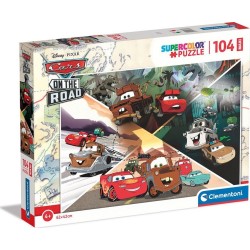 Clementoni Παιδικό Παζλ Maxi Supercolor Disney Cars 104 Τμχ 1210-23774 8005125237746