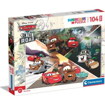 Clementoni Maxi Supercolor Disney Cars 104 TMX Puzzle Puzzles 1210 ...