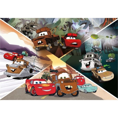 Clementoni Παιδικό Παζλ Maxi Supercolor Disney Cars 104 Τμχ 1210-23774 8005125237746