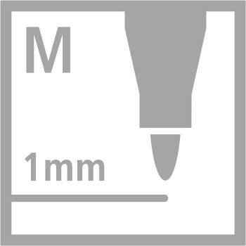 STABILO Lahani Marker Pen 1Mm 128068033 4006381333221
