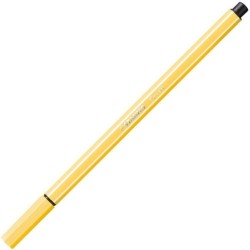 STABILO Felt Marker Pen 1Mm Yellow 128068044 4006381333290