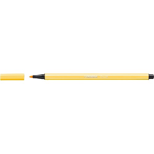STABILO Pen Μαρκαδόρος Τσόχας 1Mm Κίτρινος 128068044 4006381333290
