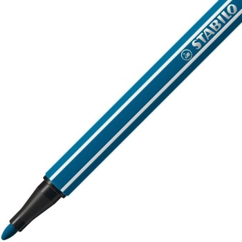 STABILO Pen Marker 1Mm Turquoise Blue 128068051 4006381333344