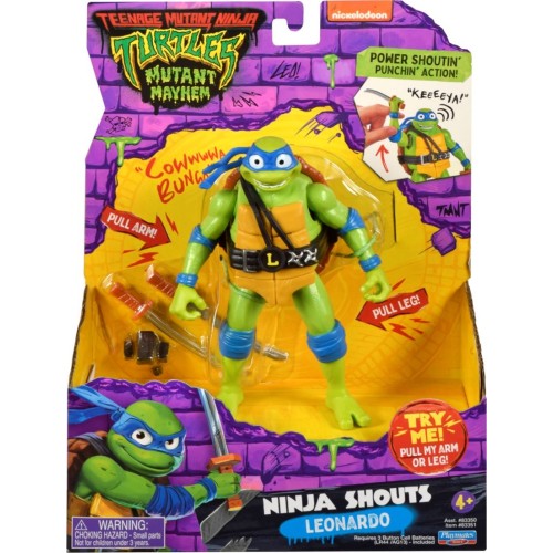Giochi Preziosi Teenage Mutant Ninja Turtlesmovie Teenage Mutant Ninja Turtles Deluxe Figure - 1 Piece TU800000 8056379150992
