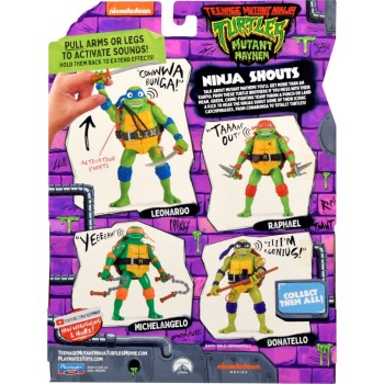 Giochi Preziosi Teenage Mutant Ninja Turtlesmovie Teenage Mutant Ninja Turtles Deluxe Figure - 1 Piece TU800000 8056379150992