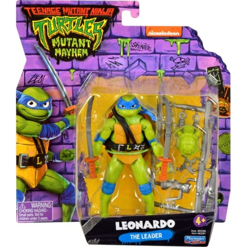Giochi Preziosi Teenage Mutant Ninja Turtlesmovie Χελωνονιντζάκια Φιγούρα Δράσης 10 Εκ. - 1 Τμχ TU805000 8056379151074