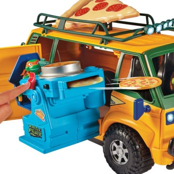 Giochi Preziosi Teenage Mutant Ninja Turtlesmovie Teenage Mutant Ninja Turtles Vehicle Pizza Van TU804000 8056379151043