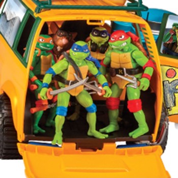 Giochi Preziosi Teenage Mutant Ninja Turtlesmovie Teenage Mutant Ninja Turtles Vehicle Pizza Van TU804000 8056379151043