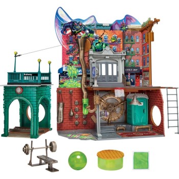 Giochi Preziosi Teenage Mutant Ninja Turtlesmovie Teenage Mutant Ninja Turtles Sewer Lair Playset TU802000 8056379151012