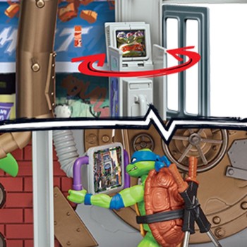 Giochi Preziosi Teenage Mutant Ninja Turtlesmovie Teenage Mutant Ninja Turtles Sewer Lair Playset TU802000 8056379151012
