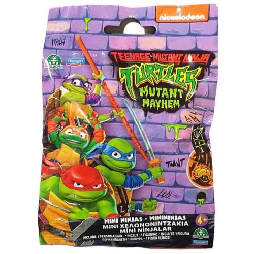 Giochi Preziosi Teenage Mutant Ninja Turtles Χελωνονιντζάκια Μίνι Φιγούρα Έκπληξη Σε Σακουλάκι - 1 Τμχ TU808000A 8056379152590