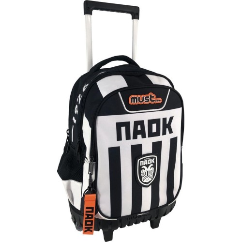 Diakakis imports Trolley Bag 34X20x44 3 Paok Bags 000130232 5205698622694