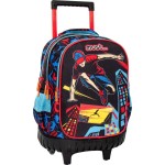 Diakakis imports Primary School Trolley Bag Extreme Parkour 3 Compartments 000585016 5205698599835