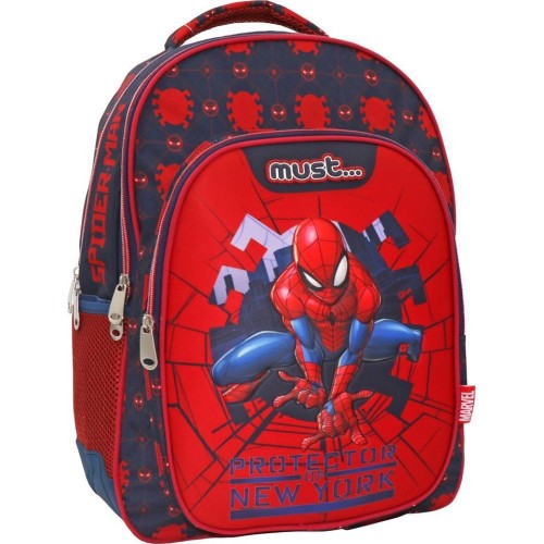 Diakakis imports School Backpack Elementary School Spiderman Protector Of New York 3 Compartments 000508089 5205698583810