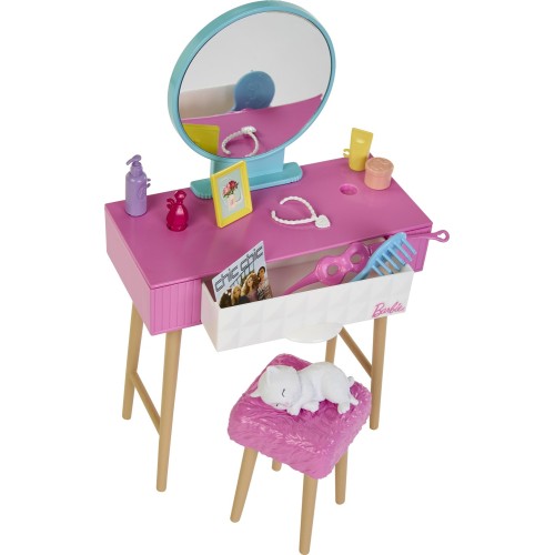 Mattel Barbie Υπνοδωμάτιο Με Κούκλα HPT55 194735167326