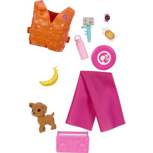 Mattel Barbie Beach Με Σανίδα Σερφ HPL69 194735162406