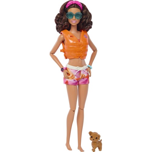 Mattel Barbie Beach With Surfboard HPL69 194735162406