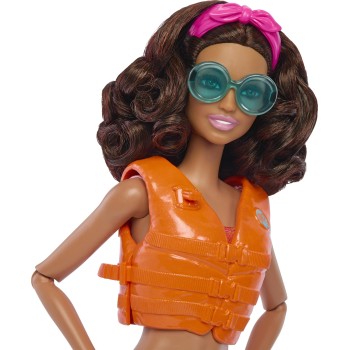 Mattel Barbie Beach Με Σανίδα Σερφ HPL69 194735162406
