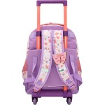 Diakakis imports Primary School Trolley Bag My Butterfly 3 Compartments 000584981 5205698599132