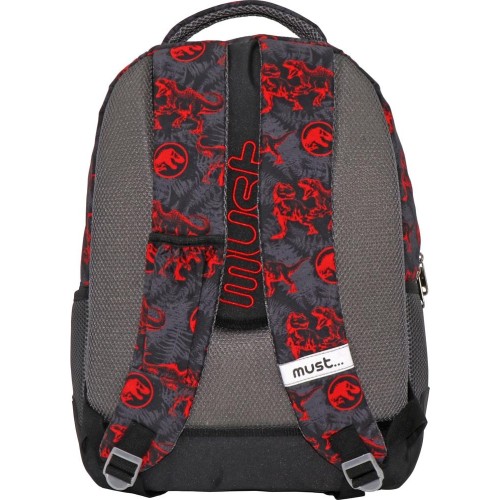 Diakakis imports Primary School Backpack Jurassic T-Rex Roarrr 3 Compartments 000570894 5205698584046