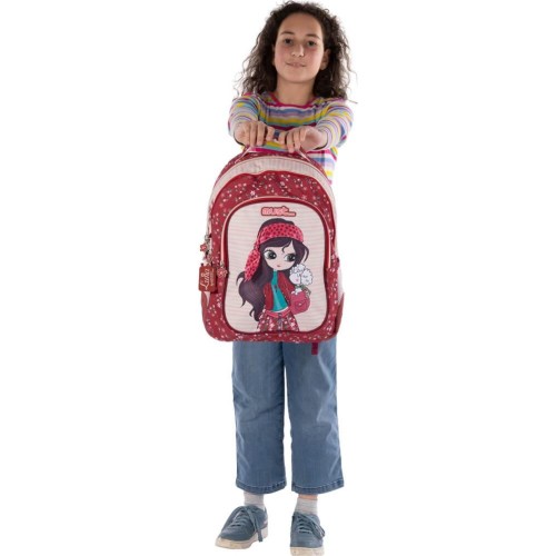 Diakakis imports Primary Luna School Backpack 3 Compartments 000584982 5205698599156