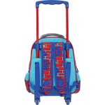 Diakakis imports Spiderman On The Wall Toddler Trolley School Bag 2 Compartments 000508125 5205698587467