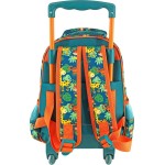 Diakakis imports Toddler Safari Trolley School Bag 2 Compartments 000585006 5205698599637