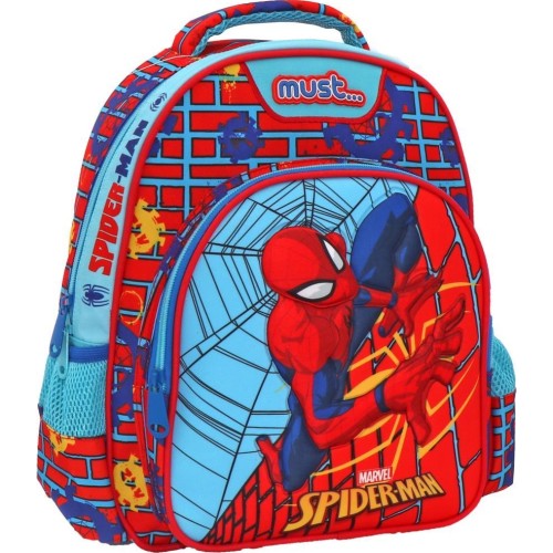 Diakakis imports Σχολική Τσάντα Πλάτης Νηπίου Spiderman On The Wall  2 Θήκες 000508111 5205698585661