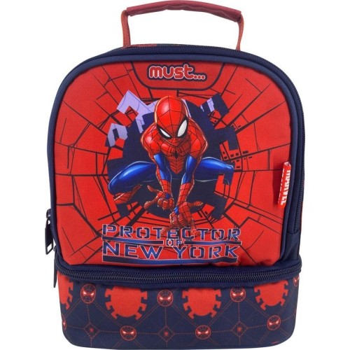 Diakakis imports Isothermal Food Bag Spiderman Protector Of New York 2 Pouches 000508121 5205698587375
