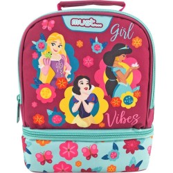 Diakakis imports Τσαντάκι Φαγητού Ισοθερμικό Disney Princess Girl Vibes  2 Θήκες 000563474 5205698588242
