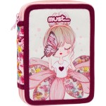 Diakakis imports School Case Double Full Butterfly Girl 000585079 5205698603433