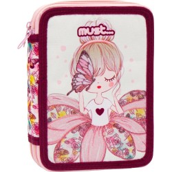 Diakakis imports School Case Double Full Butterfly Girl 000585079 5205698603433