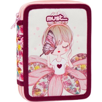 Diakakis imports School Case Double Full Butterfly Girl 000585079 5205698603433