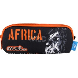 Diakakis imports School Case Keg Animal Planet Africa Wild Lion 2 Cases 000570866 5205698587986