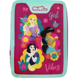 Diakakis imports Κασετίνα Διπλή Γεμάτη Disney Princess Girl Vibes 000563473 5205698588228