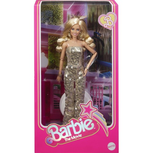 Mattel Barbie Movie Gold Disco Jumpsuit HPJ99 194735160822