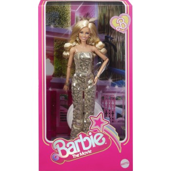 Mattel Barbie Movie Gold Disco Jumpsuit HPJ99 194735160822