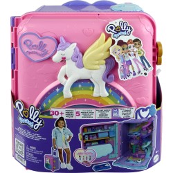Mattel Polly Pocket Pollyville Βαλιτσάκι - Λούνα Παρκ HKV43 194735109067