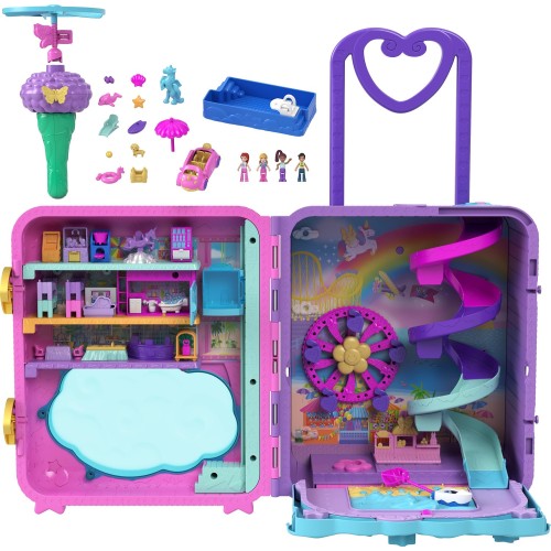 Mattel Polly Pocket Pollyville Βαλιτσάκι - Λούνα Παρκ HKV43 194735109067