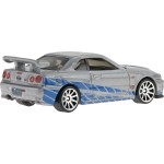 Mattel Hot Wheels Fast And Furious Nissan Skyline Gt-R Bnr34 HNR88 / HNT02 194735148714